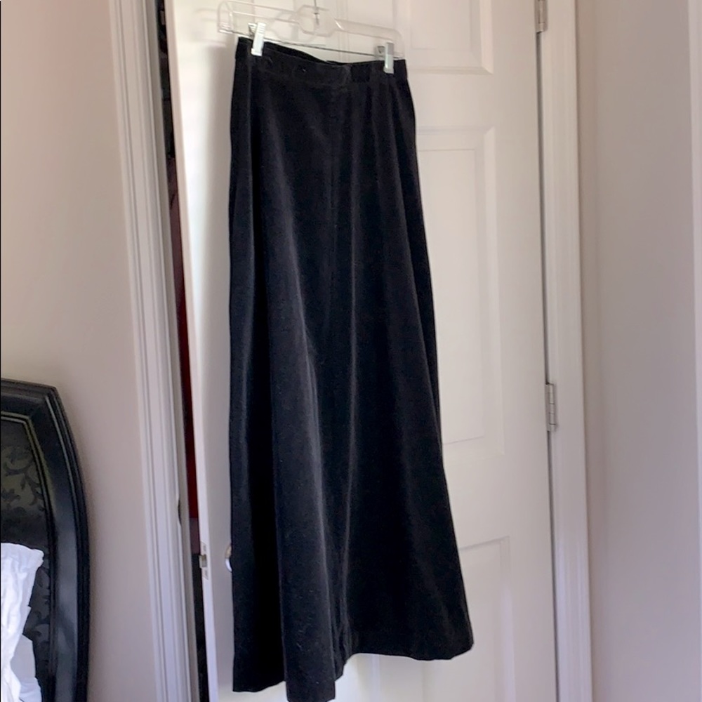 Vintage long velvet skirt